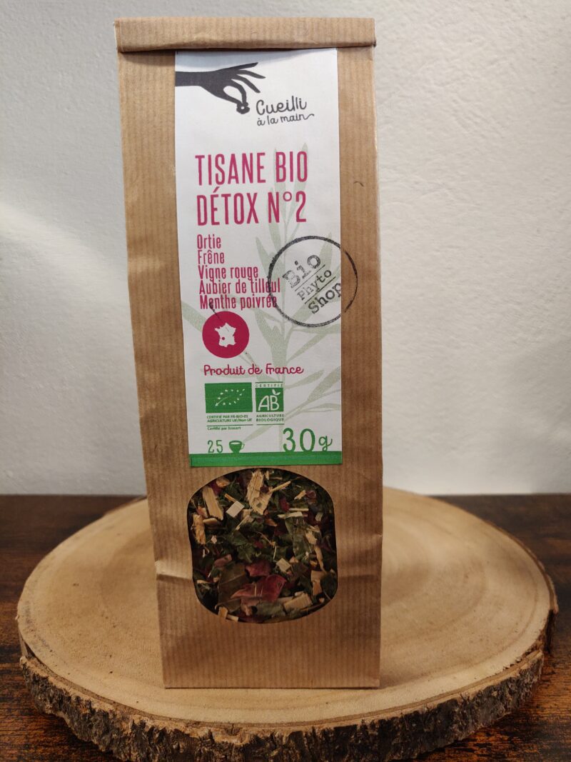 Infusion détox tisane bio