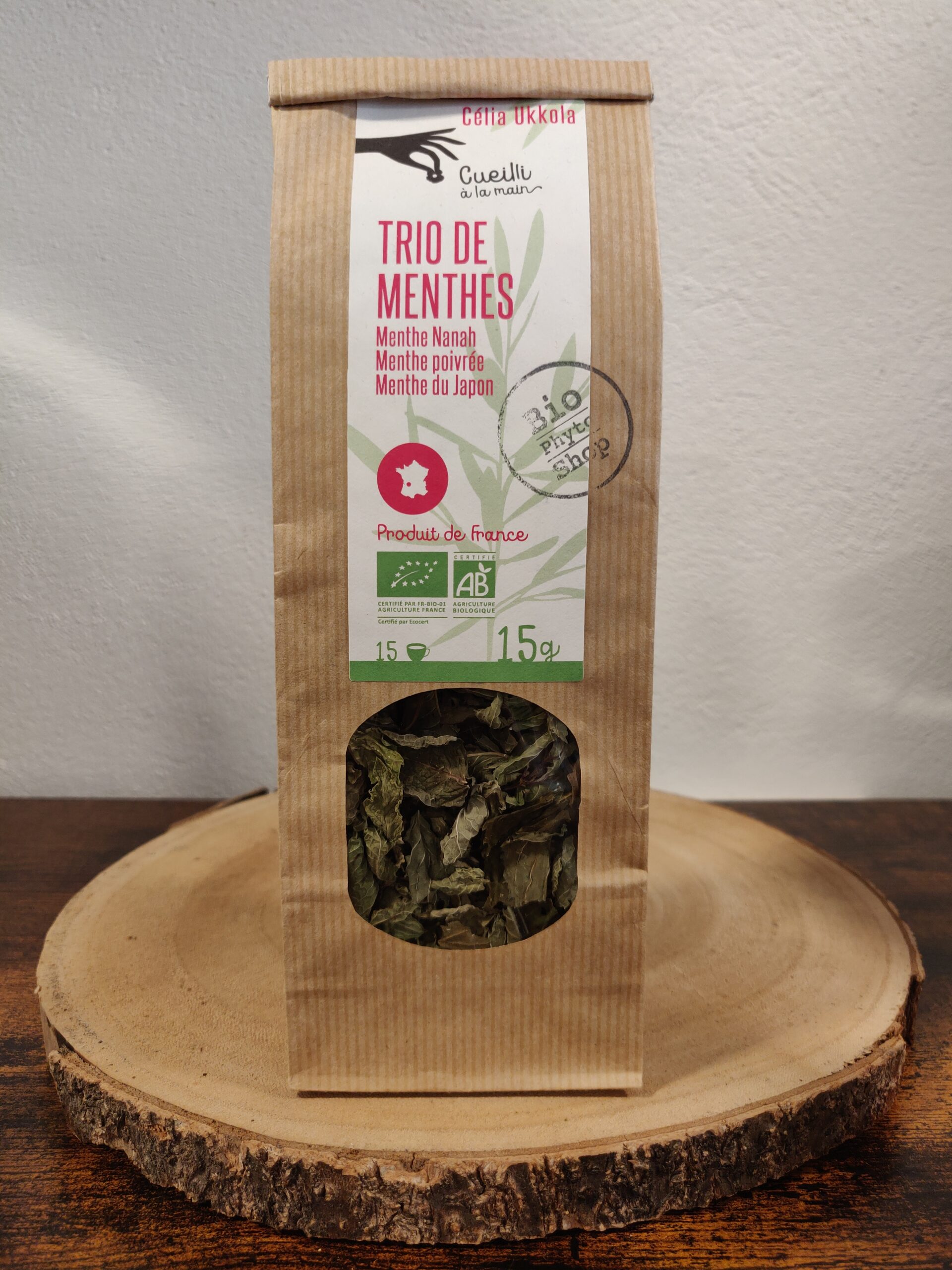 Trio de menthe bio infusion tisane