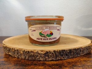 Pâté de porc aux olives artisanal