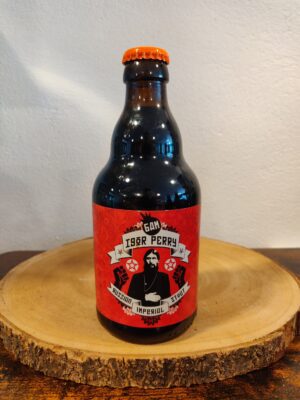 Bière stout noire artisanale