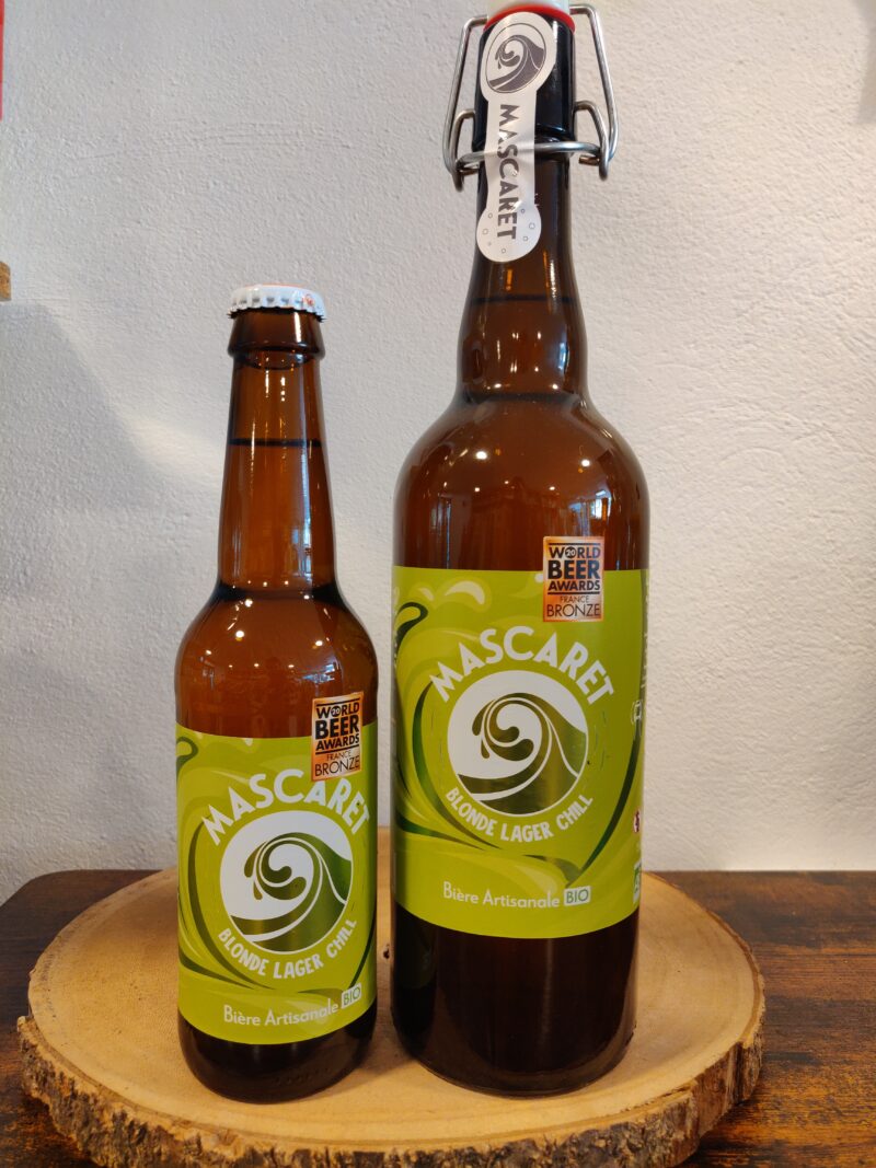 Bière blonde lager bio artisanale