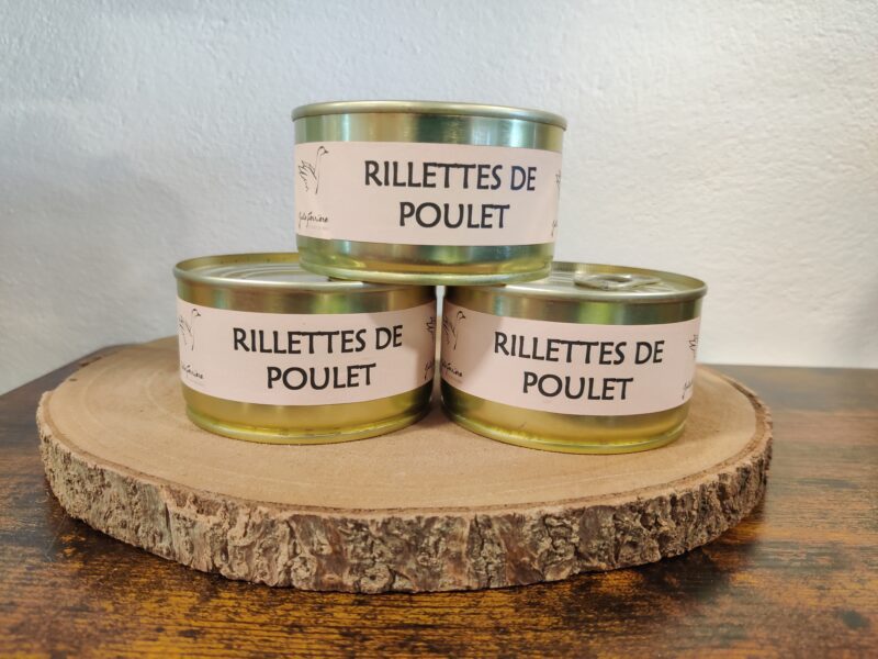 rillettes de poulet artisanales