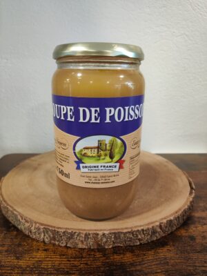 Soupe de poisson artisanale